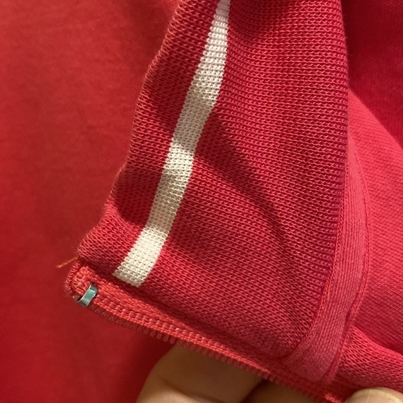 Peter Millar Pima Cotton 1/4 Zip Long Sleeve Sweater Pullover Pink Size XL - Picture 6 of 8